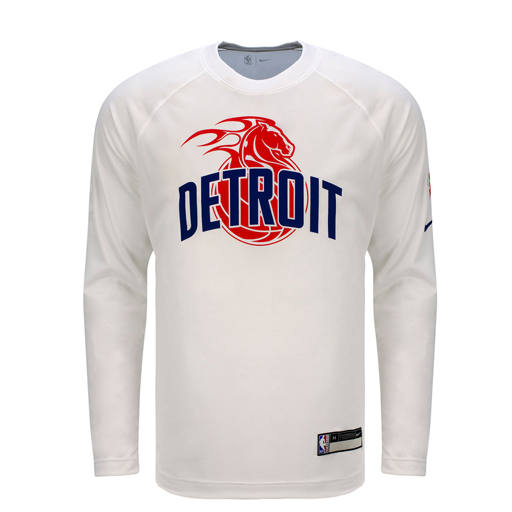 Detroit Lions Youth Showtime Long Sleeve T-Shirt - Blue