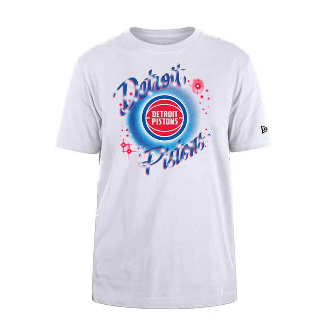 Detroit Pistons New Era Awake T-Shirt / X-Large