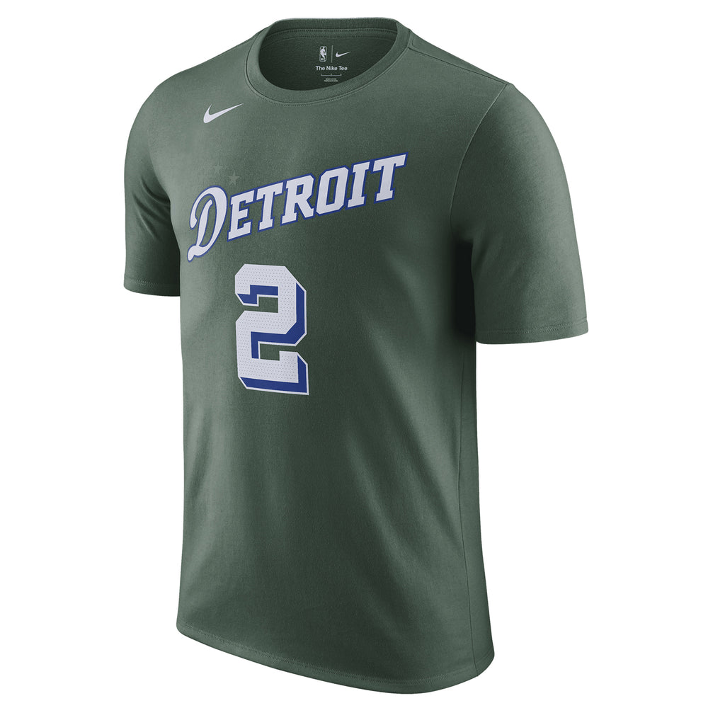 Men's Detroit Pistons Nike Green 2022/23 City Edition Swingman Shorts