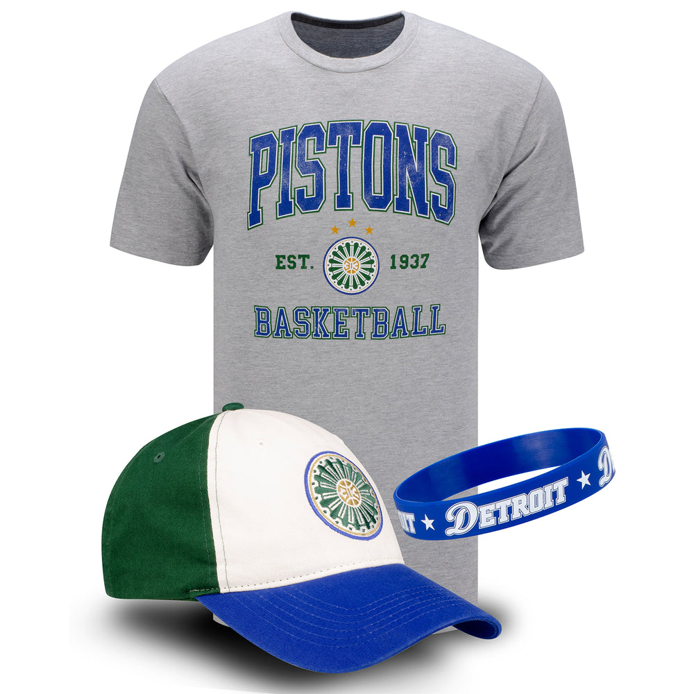 Detroit Pistons Basketball Monroe #10 NBA Exclusive Collection T-Shirt Size  2XL