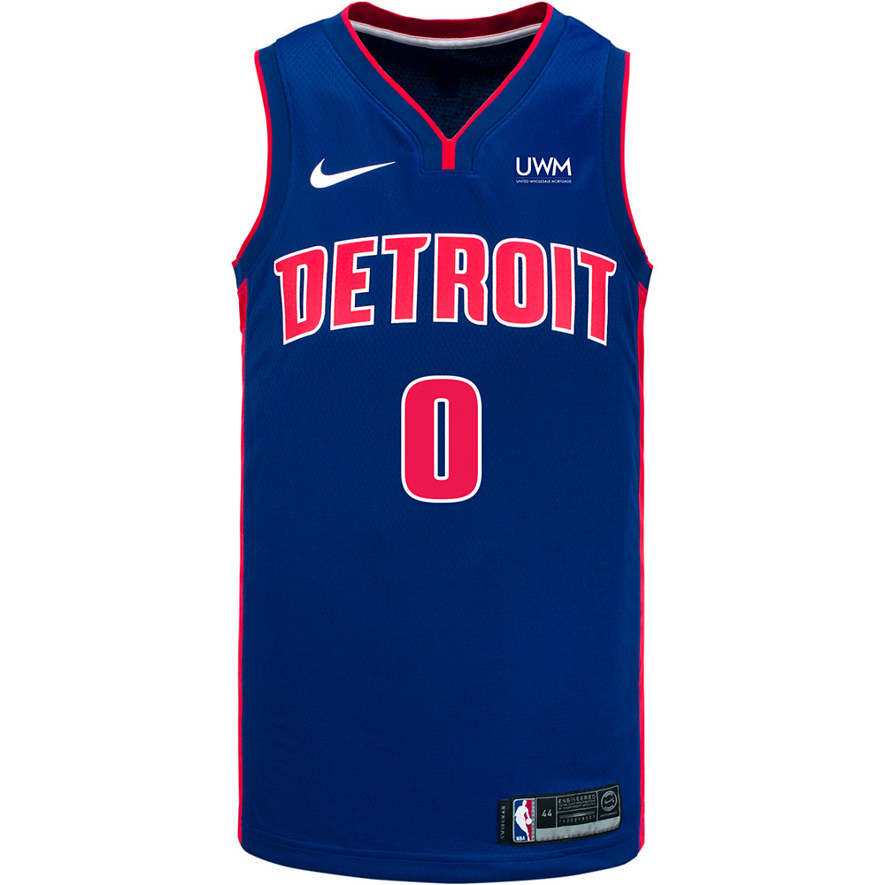 Jalen Duren Nike Hardwood Classic Detroit Pistons Swingman Jersey