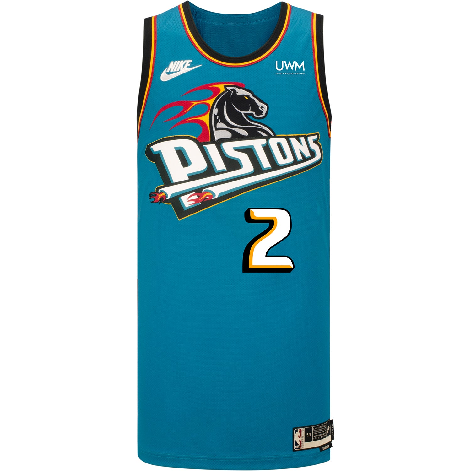 Cade Cunningham Detroit Pistons Nike 2022-23 Classic Edition Swingman  Jersey - Teal