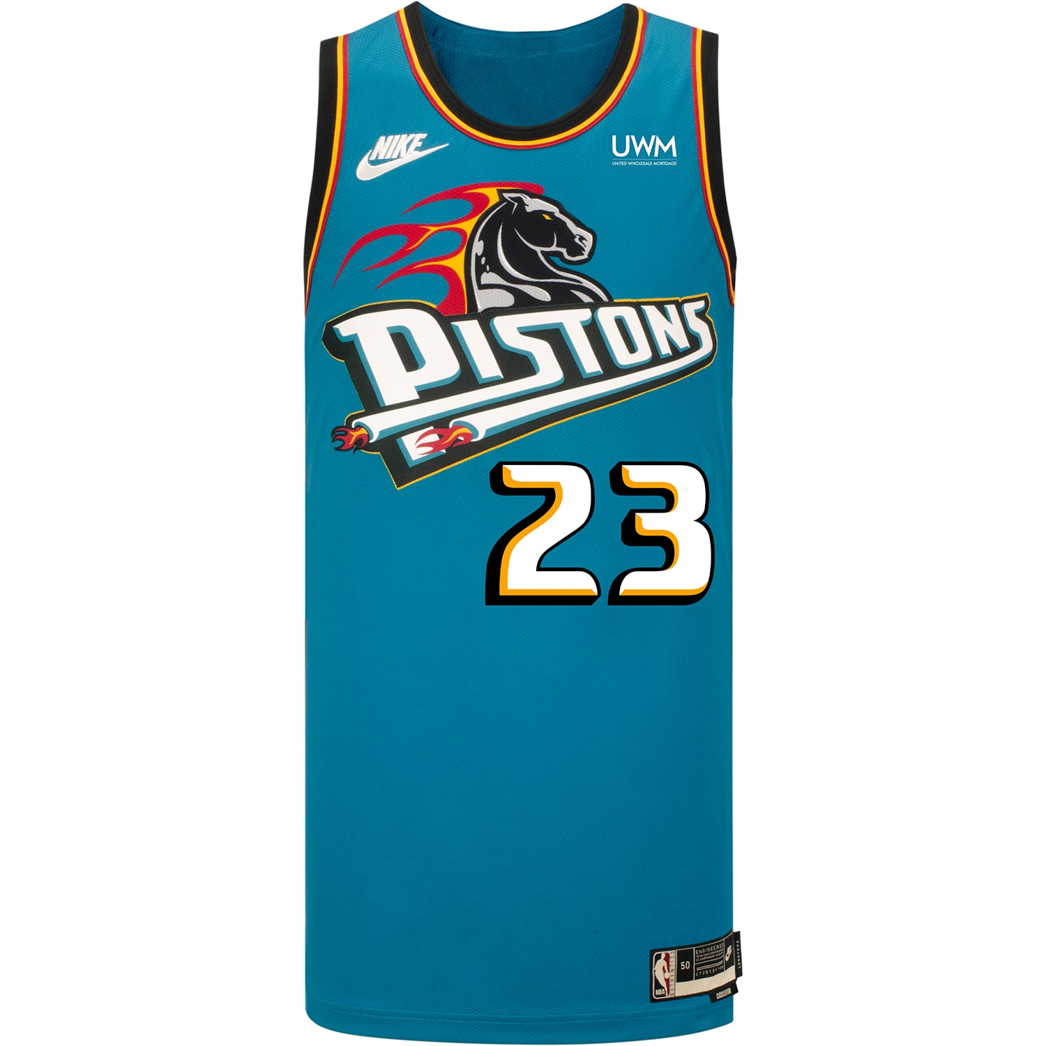 Mitchell & Ness Detroit Pistons x Two18 Jersey / X-Large