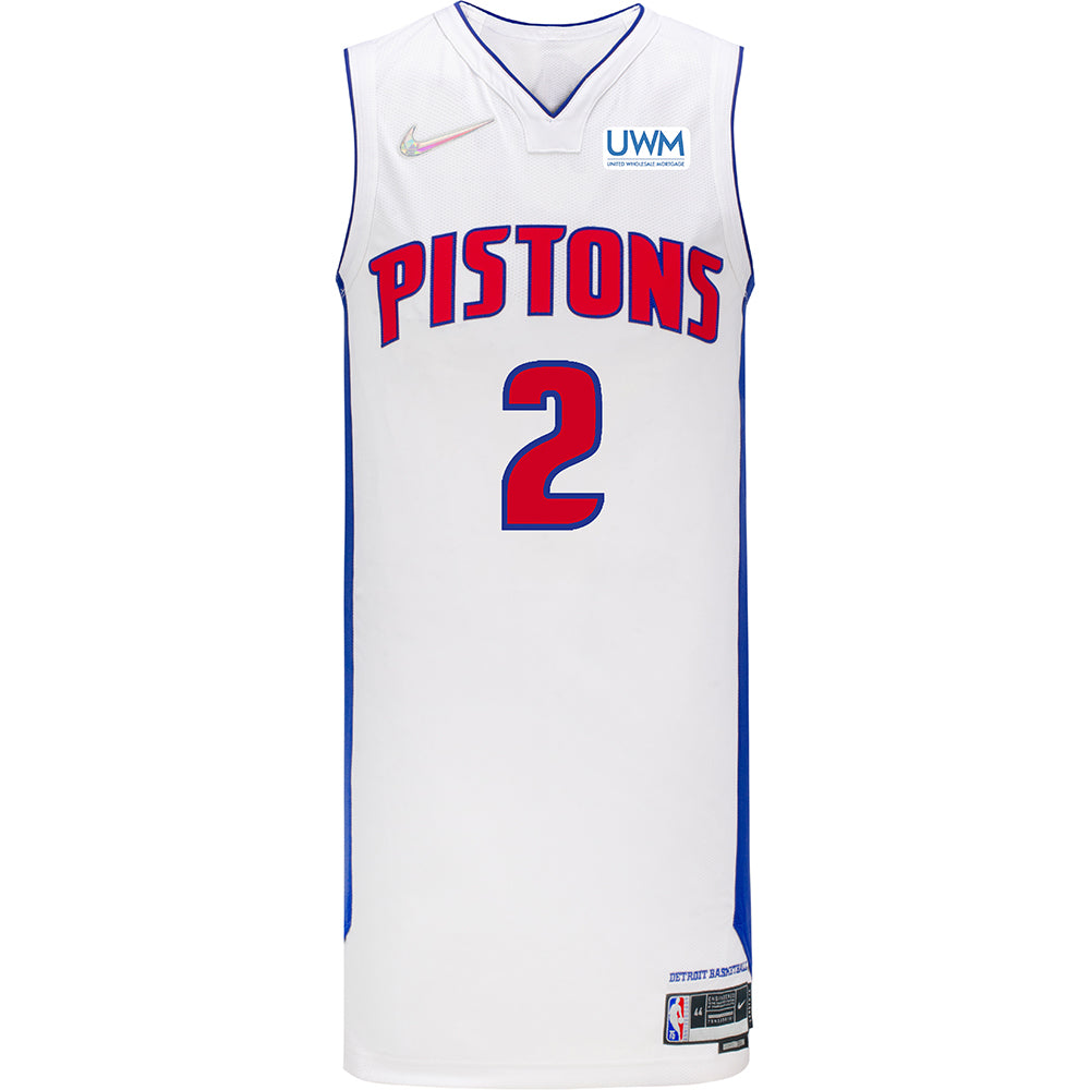 Nike Youth Detroit Pistons Cade Cunningham #2 White Swingman Jersey