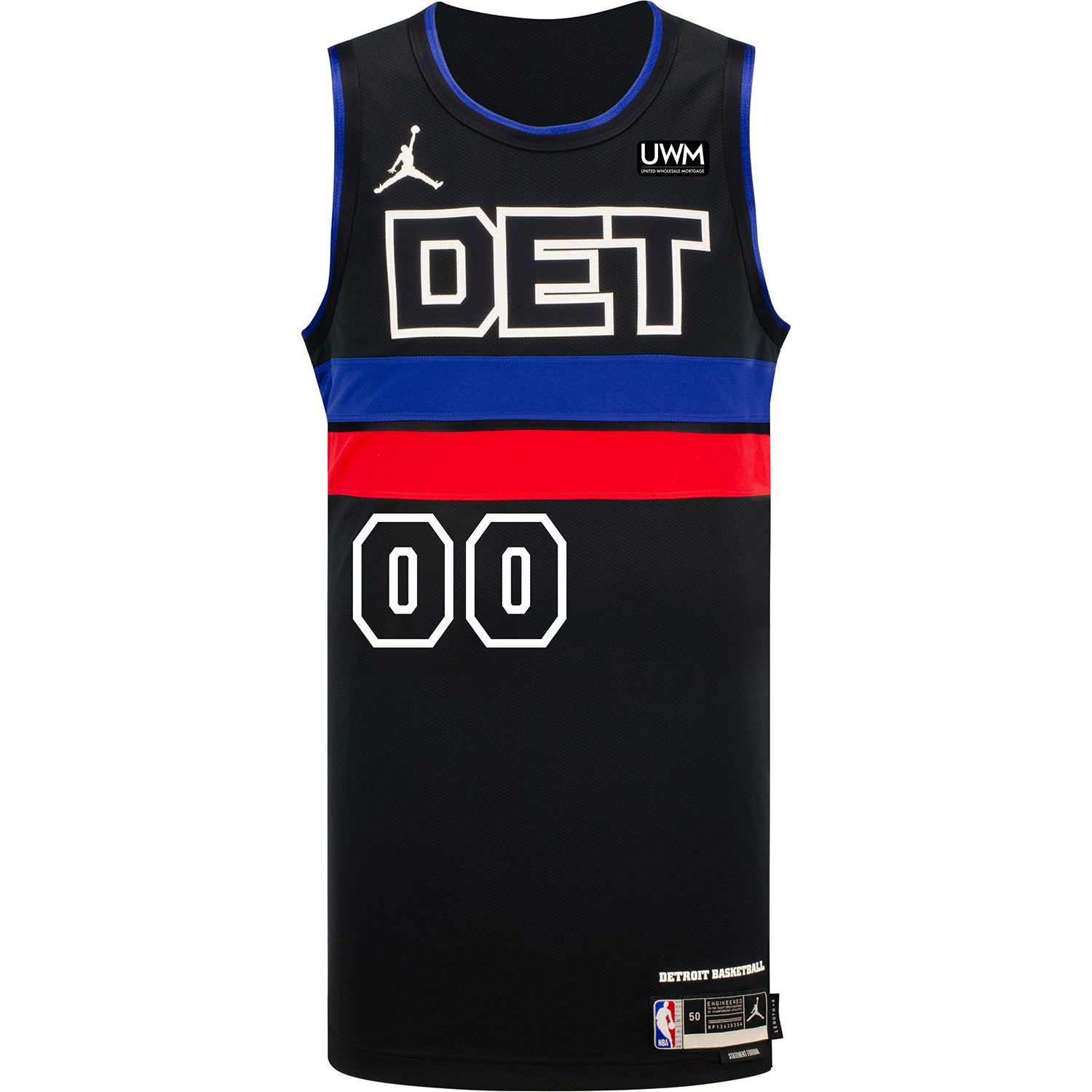 Personalized Nike Association Detroit Pistons Swingman Jersey