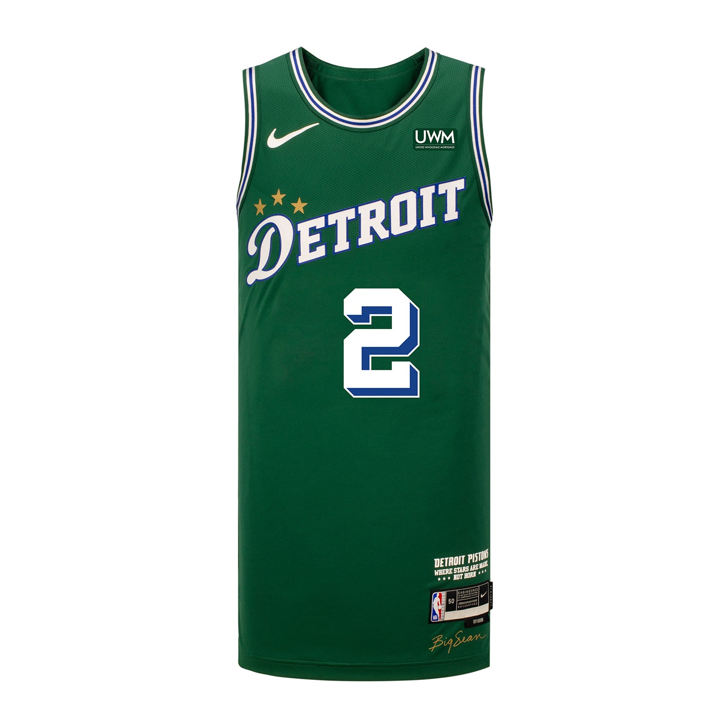 Cade Cunningham - Detroit Pistons - Game-Issued City Edition Jersey -  2022-23 NBA Season