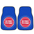 Pistons 2 Pack Carpet Car Mat Set in Blue - Front View