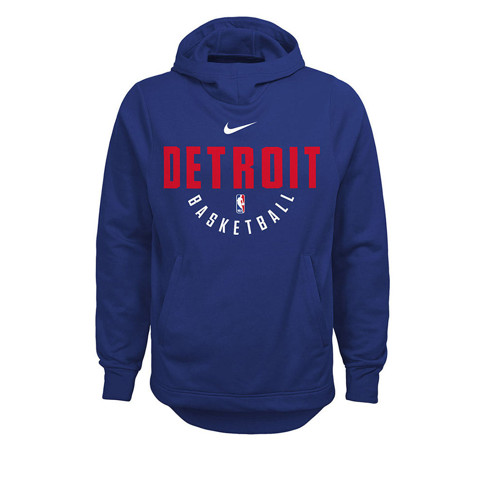 NBA Detroit Pistons Reebok Junior's Zip Up Hoodie, Light Blue – Fanletic