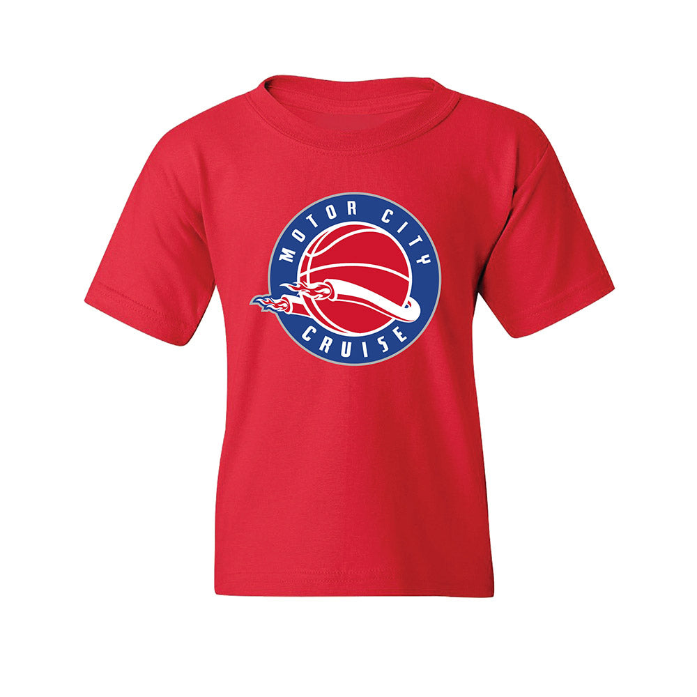Outerstuff Detroit Pistons Child/Youth Tactical L/S T-Shirt by Vintage Detroit Collection